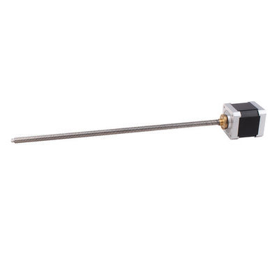 Nema 17 Stepper Motor Line and screw Lead Tr8 600mm برای تجهیزات پزشکی