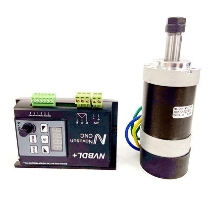 موتور DC بدون برس CNC 48V 400W 12000rpm JSSBY-90-4120-CD15 گشتاور بالا 0.4N